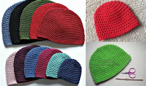 Simple as Half Double Crochet Beanie, Free Patterns