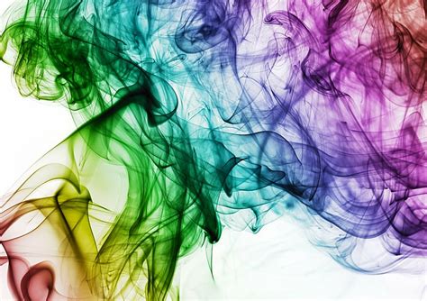 abstract art, colour, smoke, rainbow, color, design, creative, colorful | Piqsels