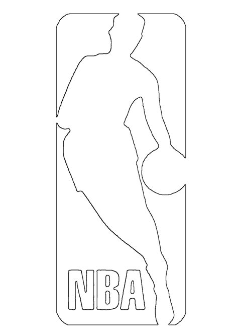 Nba Logo Coloring Pages - Coloring Home