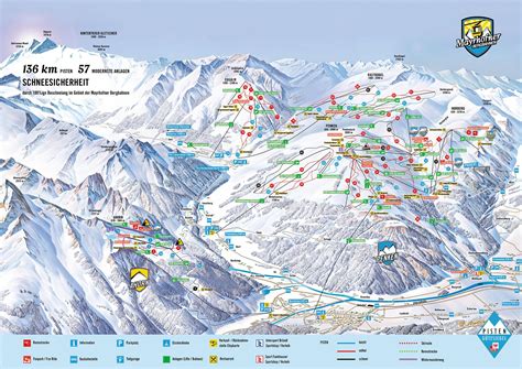 Mayrhofen Piste Map | J2Ski