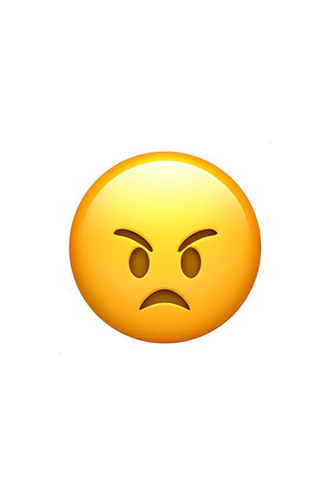 😠 Angry Face Emoji | Angry face emoji, Angry emoji, Ios emoji