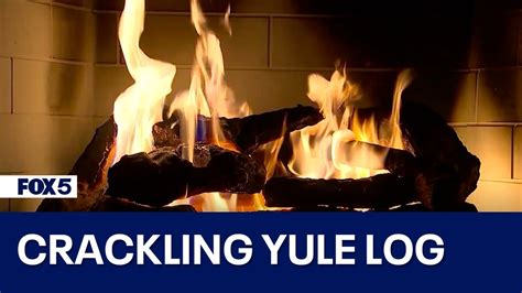 Christmas Yule Log Fireplace with Music - YouTube