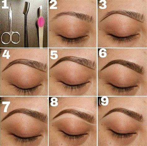 Brow Shaping Tutorials - Tips for The Perfect Eyebrow Shape - Awesome ...