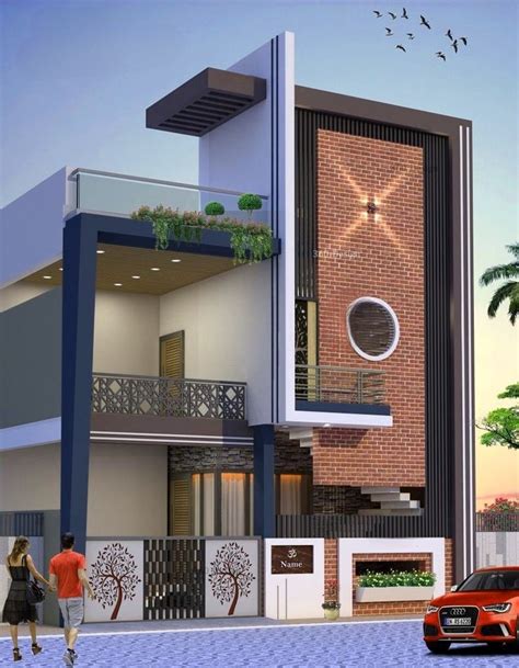 Small house front design, Modern normal house front elevation designs ...