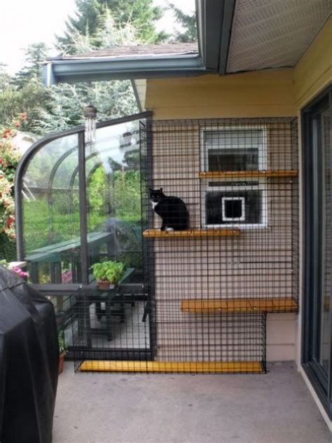 25 Cat Enclosures To Keep Your Kitty Safe - Shelterness