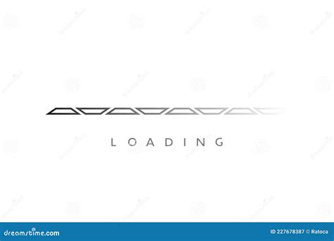 Creative Design of Loading Bar Illustration Stock Vector - Illustration of software, graphic ...