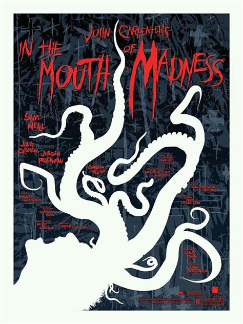 Fan poster of Carpenter`s In the Mouth of Madness | Horror movie art, Horror poster, Horror ...