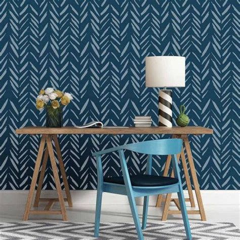 Chevron Wall Stencil, Modern Wall Stencil, Wall Stencils Diy, Large ...