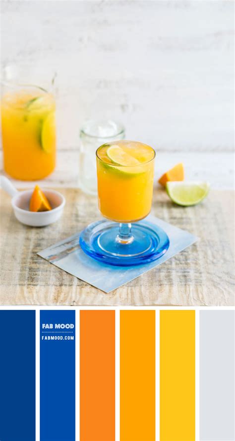 Cobalt Blue, Orange and Yellow Color Scheme – Color Palette #71 1 - Fab ...