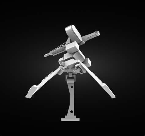 STL file Sentry Gun・Model to download and 3D print・Cults