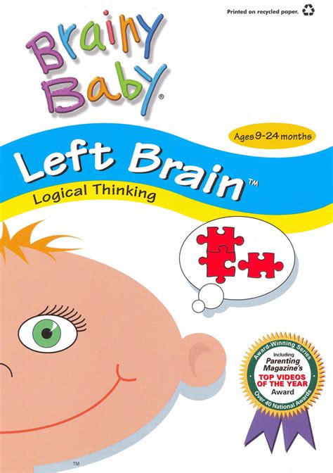 Brainy Baby: Left Brain - Inspires Logical Thinking (2000) - | Related ...