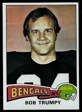 Bob Trumpy - 1975 Topps #85 - Vintage Football Card Gallery