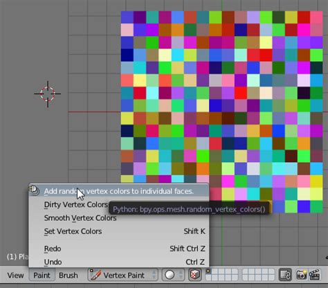 Small Blender Things: Random Vertex Colors, a simple addon