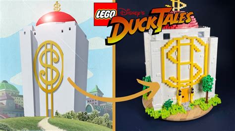 Scrooge McDuck's Money Bin in LEGO - YouTube