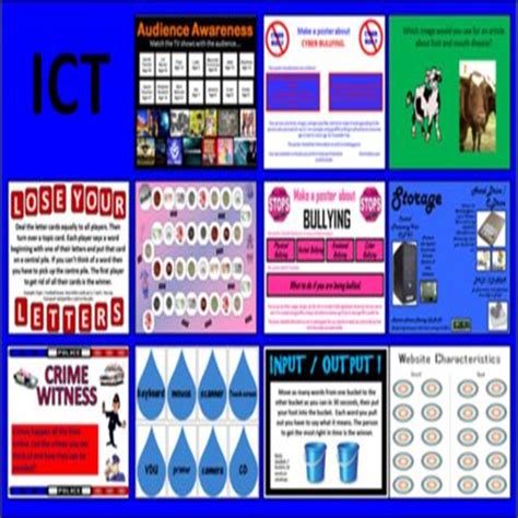 100 ICT GAMES ACTIVITIES STARTERS key stage 2 TEACHING RESOURCES ...