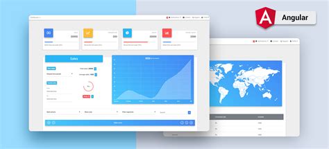 Angular Admin Dashboard Template - Angular 8 & Material Design ...