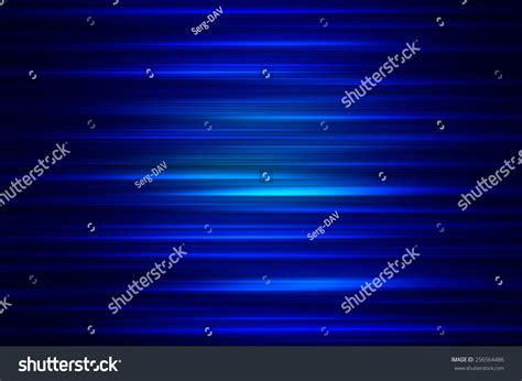 Elegant Abstract Horizontal Blue Background Lines Stock Illustration ...