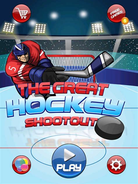 App Shopper: Hockey Flick - The Great Hockey Shootout Free Game (Games)