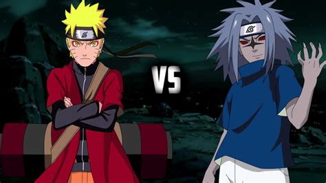 Naruto sage mode vs Sasuke curse mark - YouTube