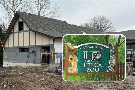 Watch Utica Zoo Place Finishing Touches on New Welcome Center