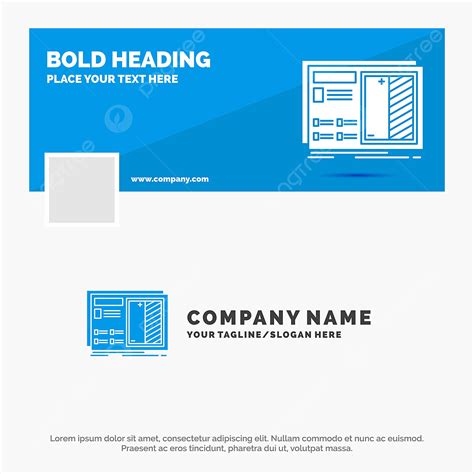 Blue Business Logo Template For Blueprint Design Drawing Plan, Architecture, Business, Casual ...