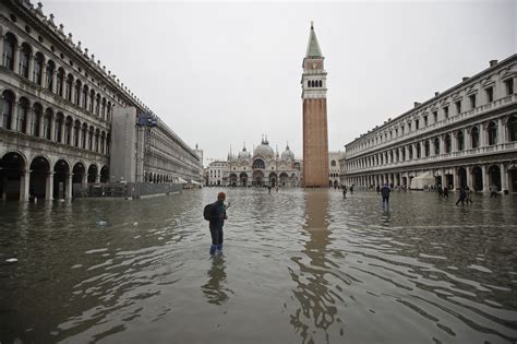 Venice ‘on its knees’ after second-worst flood ever recorded