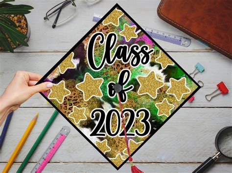 Class of 2023 Graduation Cap Pnggraduation Hat Pngwestern - Etsy