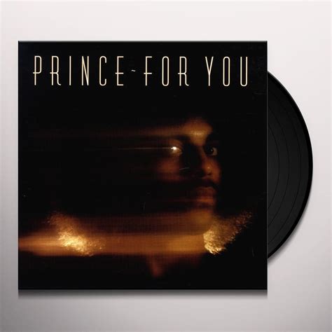 Prince FOR YOU Vinyl Record