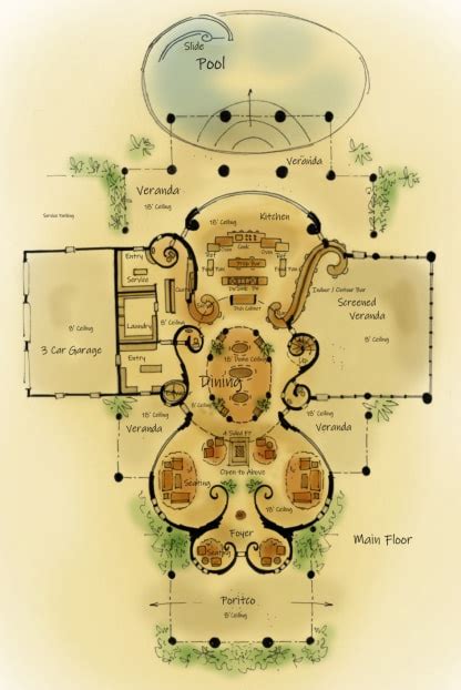 Royal House Plan - Unique House Plans