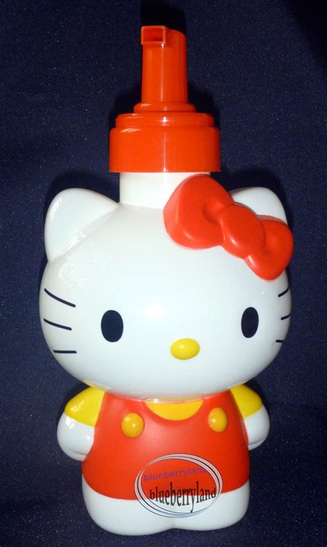 Sanrio Hello Kitty Hand Soap Shampoo Lotion Liquid Dispenser Bottle