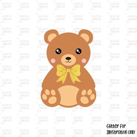 Teddy SVG, Teddy Bear SVG, Bear SVG, Cute Teddy Bear Clipart, Teddy Bear Clipart, Cut File ...