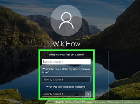 How to Change Your Password from Your Windows 10 Lock Screen