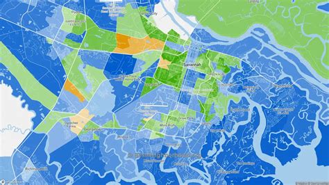 Race, Diversity, and Ethnicity in Savannah, GA | BestNeighborhood.org