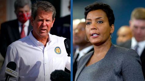 Video Georgia governor sues Atlanta mayor over mask mandate - ABC News