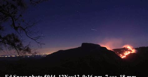 The Brown Mountain Lights: Forest Fire in Linville Gorge---how's that ...