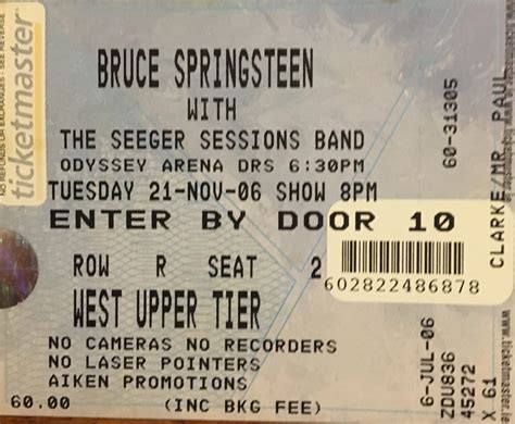 Bruce Springsteen with the Sessions Band Concert Photos | Concert Archives