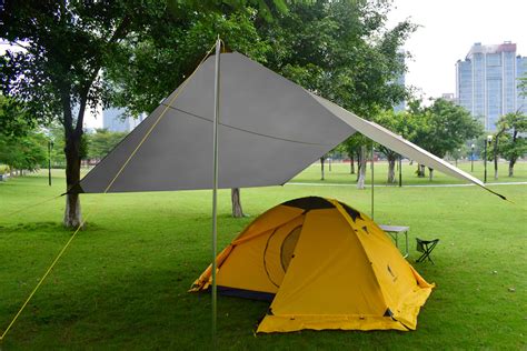 5-8 Persons Outdoor Waterproof Rain Fly Sun Shelter Tent Tarp For Camping