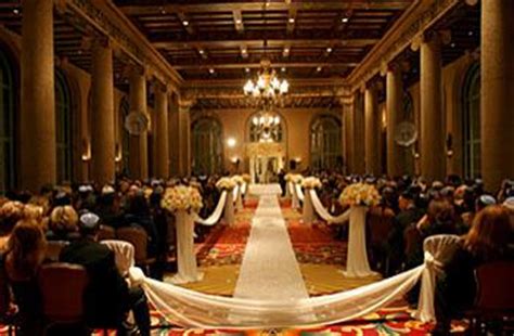 Wedding at the Millennium Biltmore Hotel in Los Angeles, Los Angeles County, United States ...