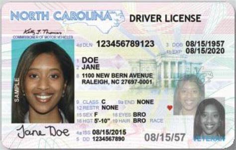 North Carolina Driver’s License – IdTemplate.to