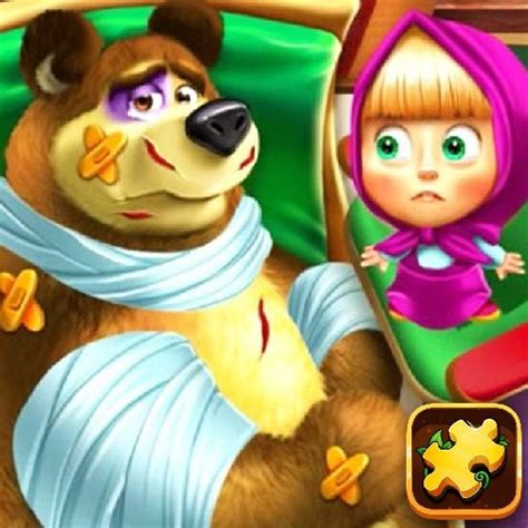 Masha and the Bear Jigsaw ,Masha and the Bear Jigsaw unblocked_hoopgame.net