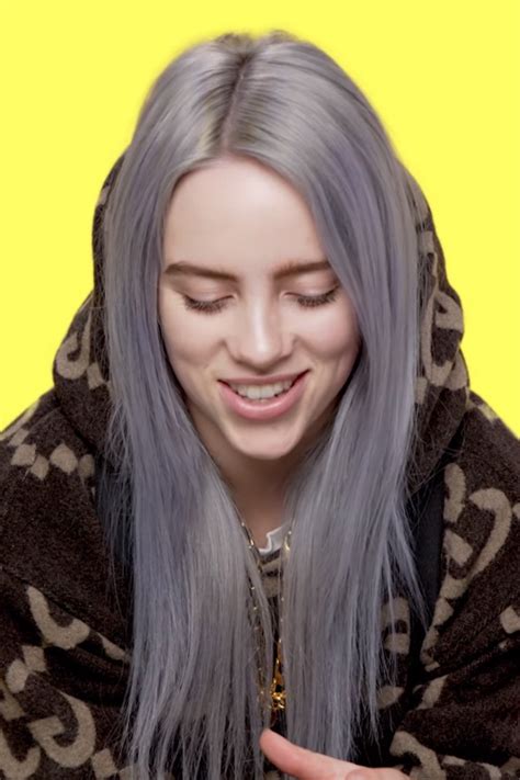 Billie Eilish Lavender Hair