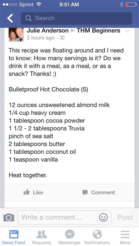 Bulletproof Hot Chocolate