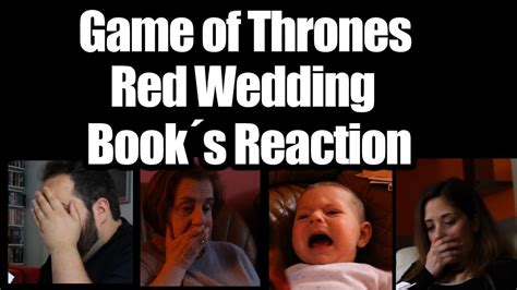 Game Of Thrones - Red Wedding - Book Reaction - YouTube