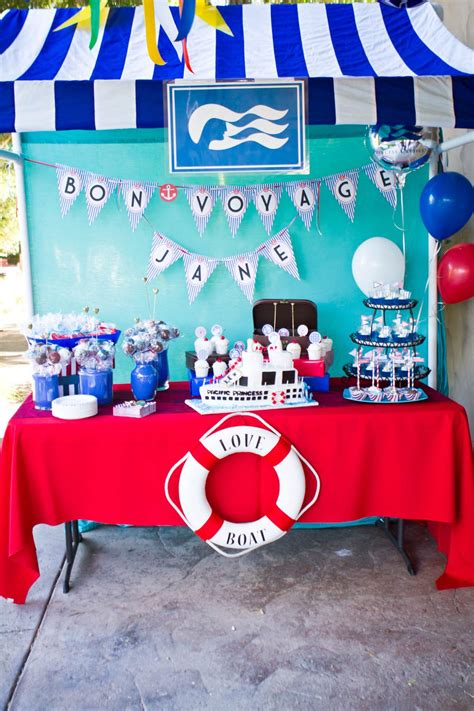 Nautical/Cruise Ship, The Love Boat Farewell Party Party Ideas | Photo ...