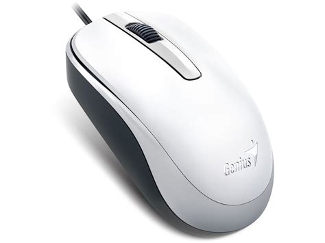 Classic White Optical Scroll Mouse USB : 31010105102 : The Keyboard Company