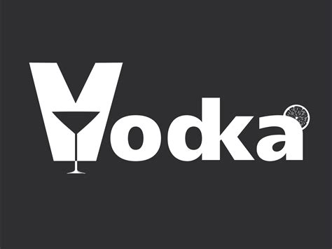 Vodka Brand Logo by Naren Kanakanath on Dribbble