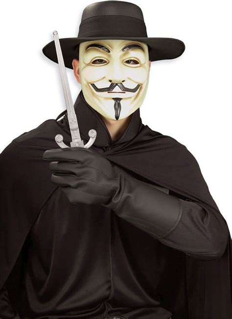 V for Vendetta Mask by Rubies at Boston Costume