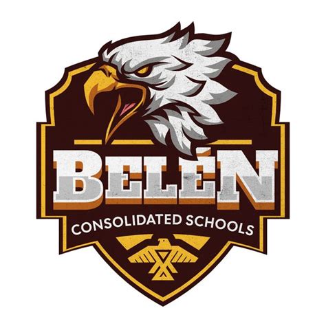 Belen Consolidated School - Eagle Logo Design Template — Customize it in Kittl