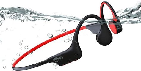 Amazon.com: Bone Conduction Headphones Ultralight IP68 Waterproof ...