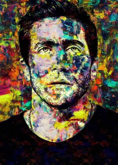 'Jake Gyllenhaal' Poster, picture, metal print, paint by Alex Mann ...